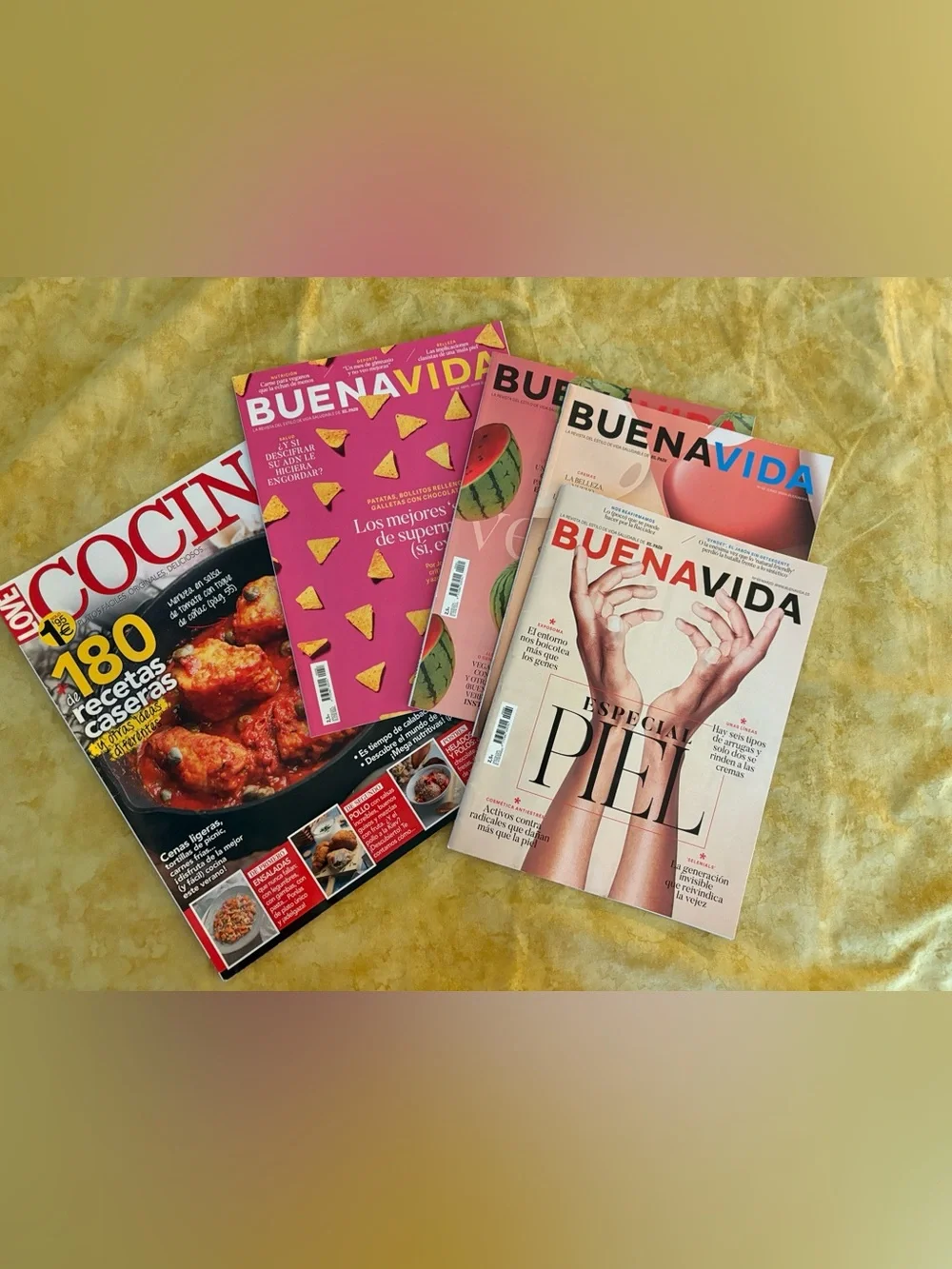 Spanish health and cooking magazines lot of 5. From Spain 🇪🇸